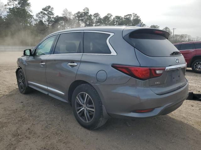 5N1DL0MM9KC533919 - 2019 INFINITI QX60 LUXE GRAY photo 2