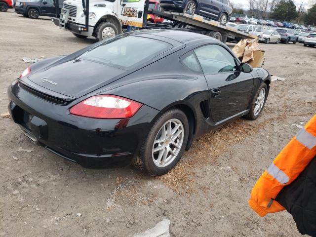 WP0AA29877U761486 - 2007 PORSCHE CAYMAN BLACK photo 3