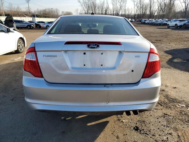 3FAHP0HA1CR404205 - 2012 FORD FUSION SE SILVER photo 6