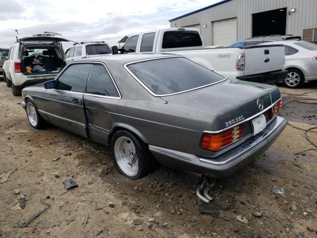 WDBCA43A4CB002363 - 1982 MERCEDES-BENZ 380 SEC GRAY photo 2