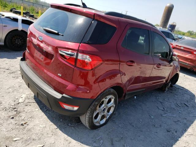 MAJ3S2GE1MC452103 - 2021 FORD ECOSPORT SE RED photo 3