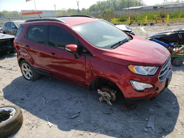 MAJ3S2GE1MC452103 - 2021 FORD ECOSPORT SE RED photo 4