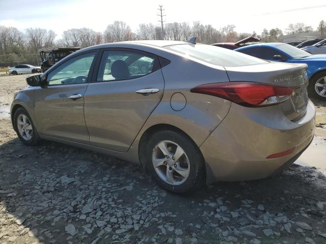 5NPDH4AE5FH584807 - 2015 HYUNDAI ELANTRA SE BEIGE photo 2