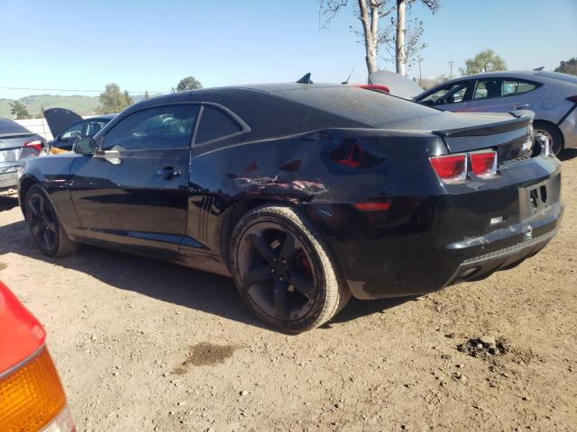 2G1FB1E32C9135710 - 2012 CHEVROLET CAMARO LT BLACK photo 2