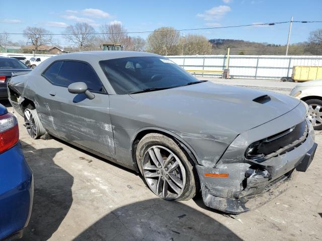 2C3CDZKG0KH558157 - 2019 DODGE CHALLENGER GT GRAY photo 4