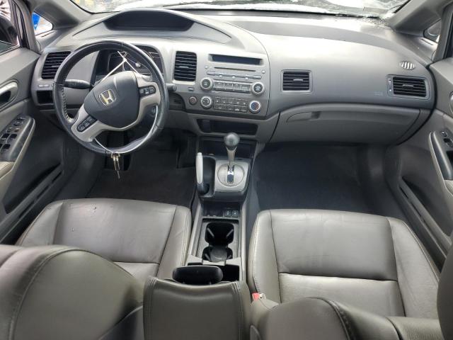 2HGFA16928H305303 - 2008 HONDA CIVIC EXL BLACK photo 8