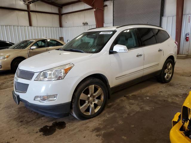 1GNKVLED0CJ112021 - 2012 CHEVROLET TRAVERSE LTZ WHITE photo 1