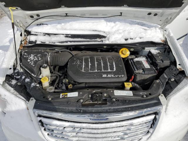 2C4RC1CG1FR756075 - 2015 CHRYSLER TOWN & COU TOURING L WHITE photo 12