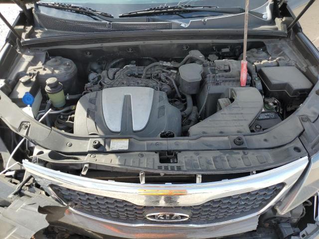 5XYKU4A26DG411536 - 2013 KIA SORENTO EX GRAY photo 12