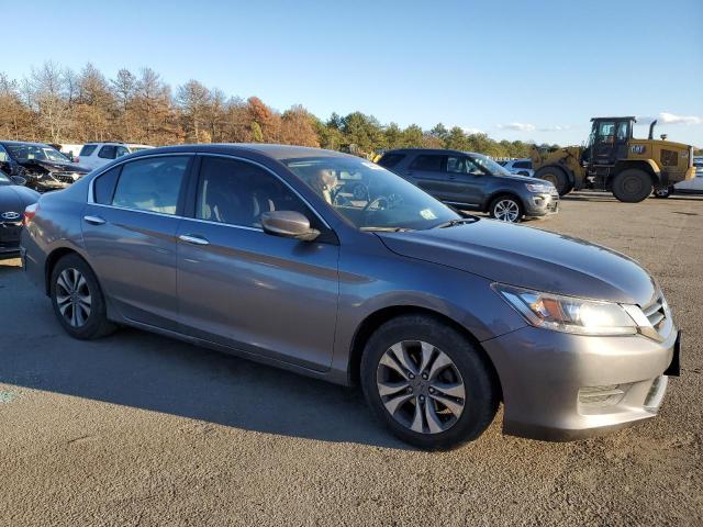 1HGCR2F30DA129616 - 2013 HONDA ACCORD LX GRAY photo 4