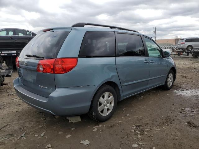 5TDZK22C09S277147 - 2009 TOYOTA SIENNA XLE BLUE photo 3