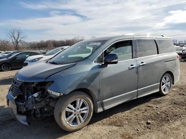 JN8AE2KP3C9030416 - 2012 NISSAN QUEST S GRAY photo 1