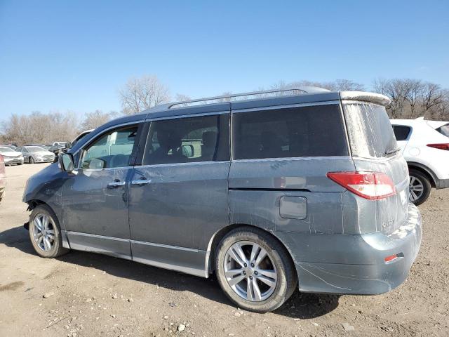 JN8AE2KP3C9030416 - 2012 NISSAN QUEST S GRAY photo 2