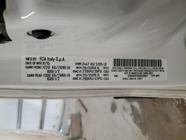 ZFBERFBTXG6B50667 - 2016 RAM PROMASTER SLT Blanc photo 13