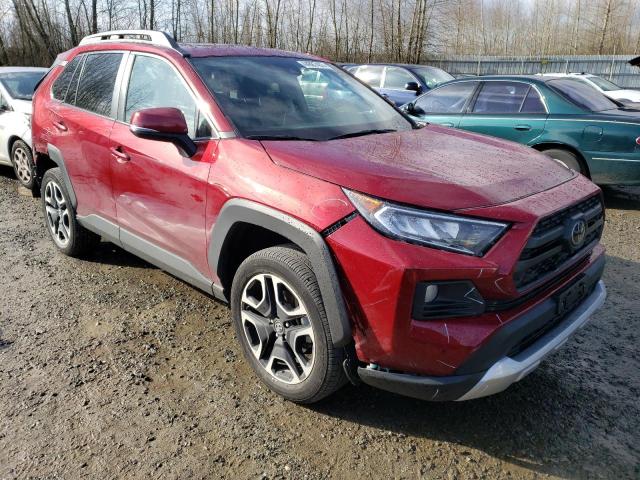 2T3J1RFV5KW022101 - 2019 TOYOTA RAV4 ADVENTURE RED photo 4