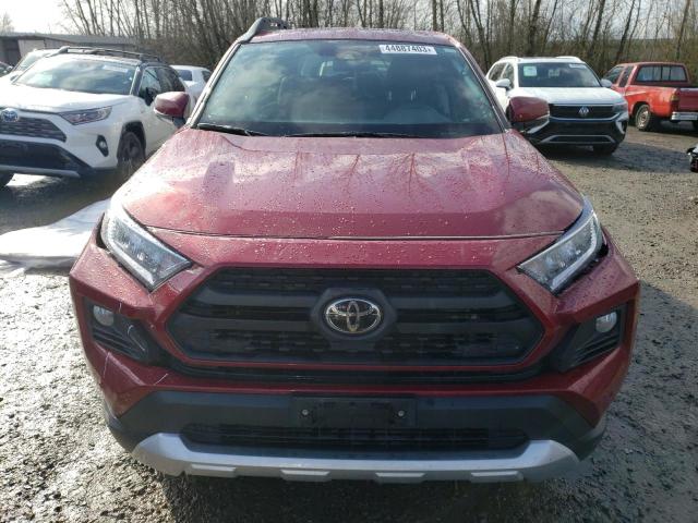 2T3J1RFV5KW022101 - 2019 TOYOTA RAV4 ADVENTURE RED photo 5