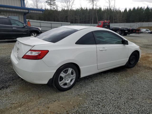 2HGFG12657H508386 - 2007 HONDA CIVIC LX WHITE photo 3