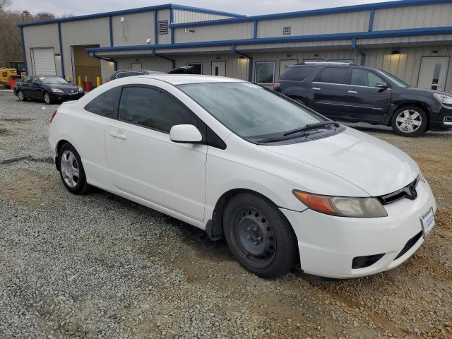 2HGFG12657H508386 - 2007 HONDA CIVIC LX WHITE photo 4