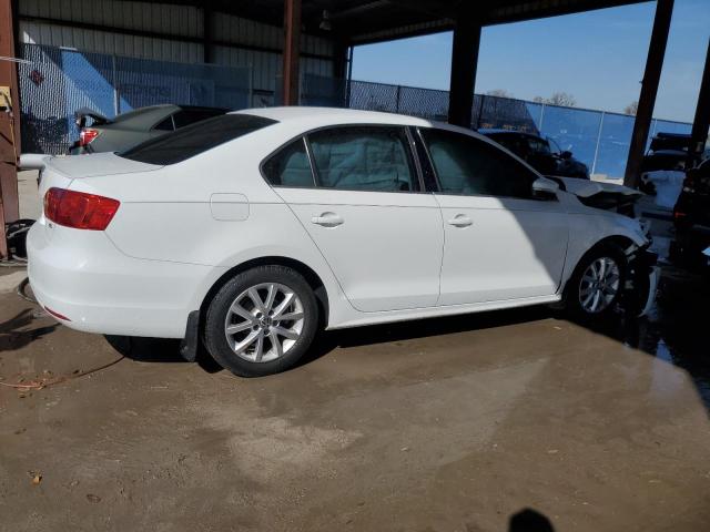 3VWD07AJ5EM335970 - 2014 VOLKSWAGEN JETTA SE WHITE photo 3