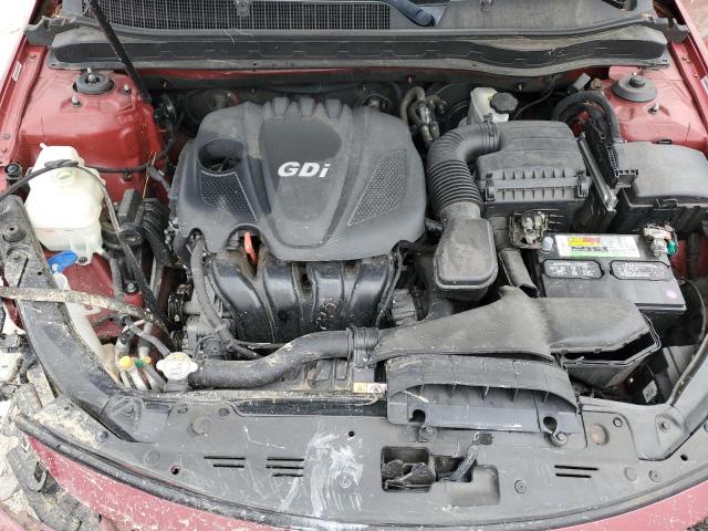 5XXGM4A71FG419892 - 2015 KIA OPTIMA LX RED photo 11