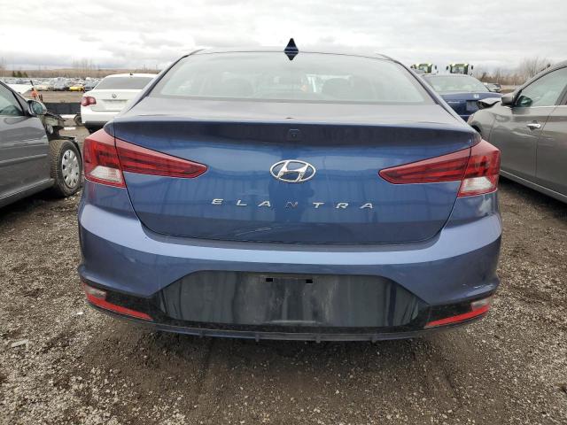 KMHD84LF7KU815224 - 2019 HYUNDAI ELANTRA SEL BLUE photo 6