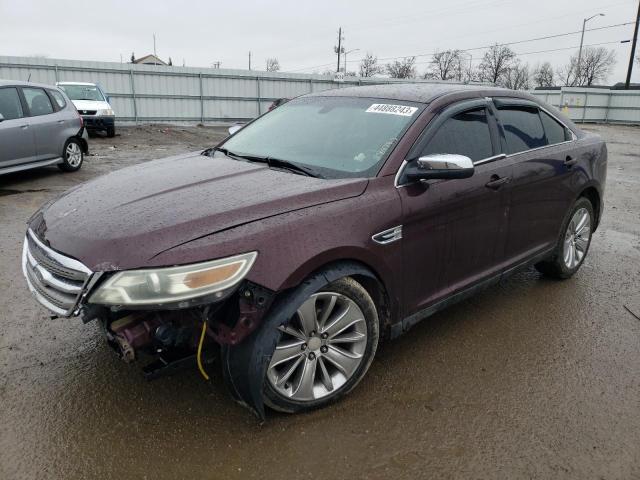 1FAHP2JW2BG108844 - 2011 FORD TAURUS LIMITED BURGUNDY photo 1