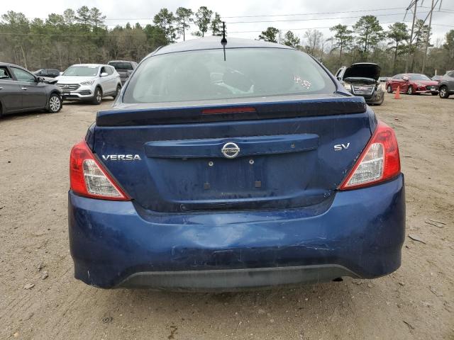 3N1CN7AP9KL840242 - 2019 NISSAN VERSA S BLUE photo 6