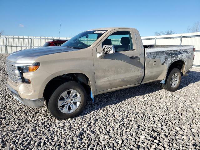 3GCNAAED8PG229763 - 2023 CHEVROLET SILVERADO C1500 GRAY photo 1