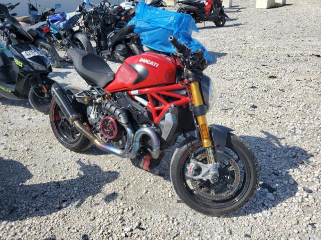 ZDMMACFW2KB025263 - 2019 DUCATI MONSTER 1200 RED photo 1