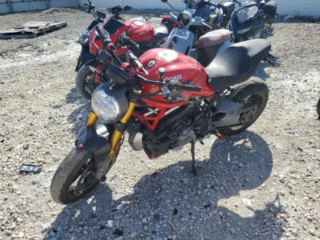 ZDMMACFW2KB025263 - 2019 DUCATI MONSTER 1200 RED photo 2