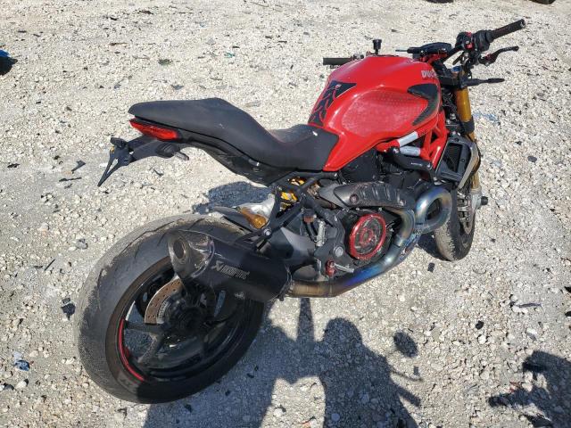 ZDMMACFW2KB025263 - 2019 DUCATI MONSTER 1200 RED photo 4