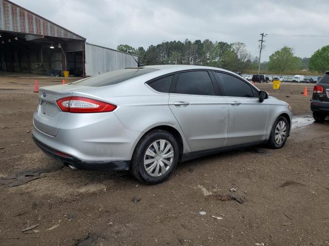 1FA6P0G7XE5371384 - 2014 FORD FUSION S SILVER photo 3