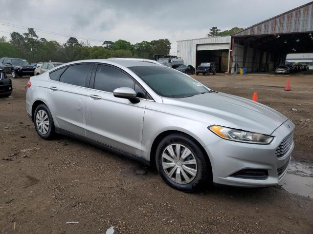 1FA6P0G7XE5371384 - 2014 FORD FUSION S SILVER photo 4