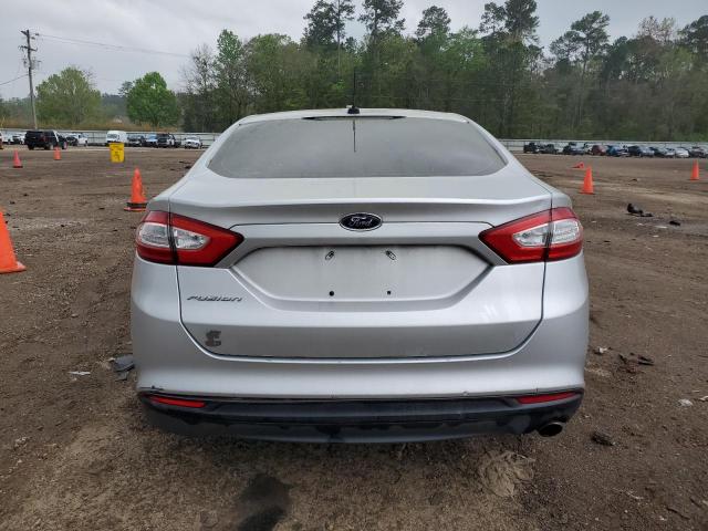 1FA6P0G7XE5371384 - 2014 FORD FUSION S SILVER photo 6