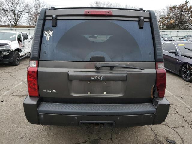 1J8HG48N06C348774 - 2006 JEEP COMMANDER GRAY photo 6