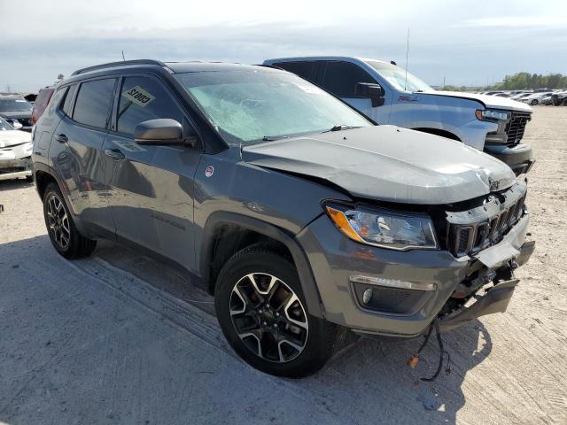 3C4NJDDB4MT560604 - 2021 JEEP COMPASS TRAILHAWK CHARCOAL photo 4