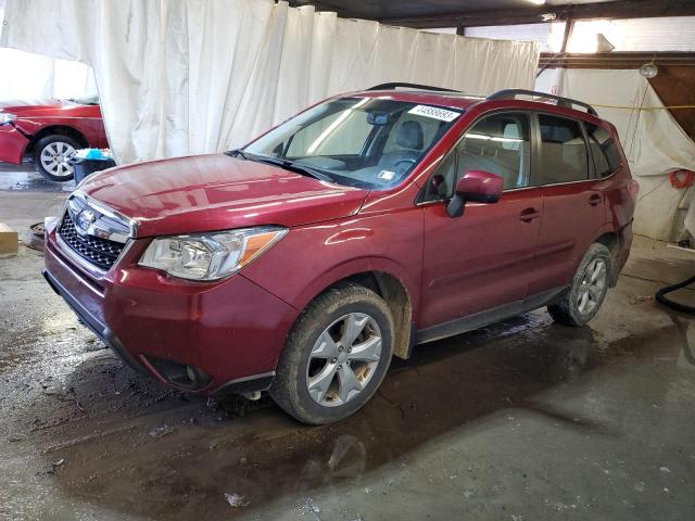 JF2SJAHC2GH509028 - 2016 SUBARU FORESTER 2.5I LIMITED BURGUNDY photo 1