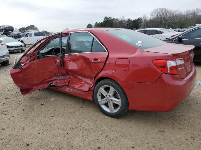 4T1BF1FK3EU774762 - 2014 TOYOTA CAMRY L RED photo 2