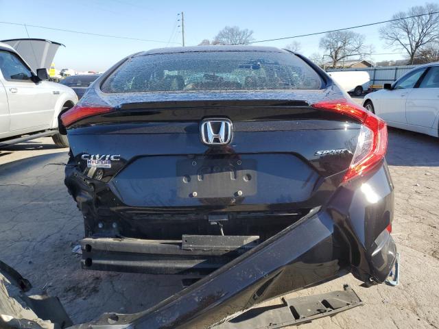 2HGFC2F89KH590497 - 2019 HONDA CIVIC SPORT BLACK photo 6