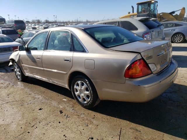 4T1BF28BX1U137915 - 2001 TOYOTA AVALON XL BEIGE photo 2