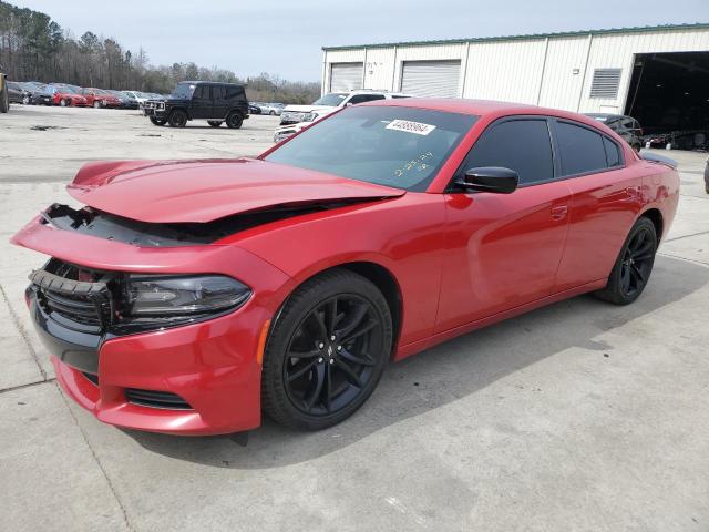 2C3CDXBG6HH599017 - 2017 DODGE CHARGER SE RED photo 1