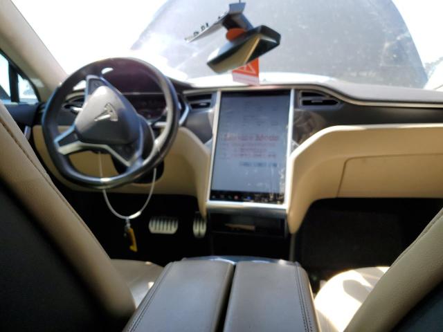 5YJSA1H16EFP31730 - 2014 TESLA MODEL S Կապույտ լուսանկար 8