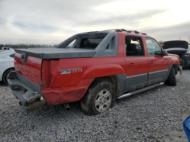 3GNEC13T42G329864 - 2002 CHEVROLET AVALANCHE C1500 RED photo 3