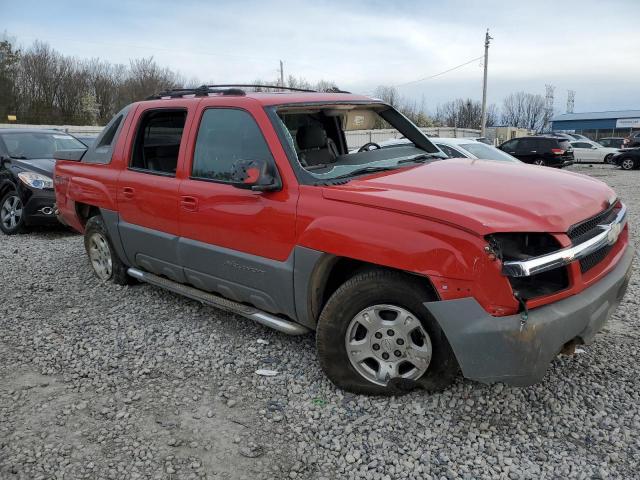 3GNEC13T42G329864 - 2002 CHEVROLET AVALANCHE C1500 RED photo 4