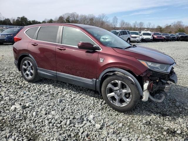 2HKRW1H82HH500942 - 2017 HONDA CR-V EXL MAROON photo 4