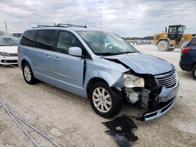 2C4RC1BG6DR792830 - 2013 CHRYSLER TOWN & COU TOURING ლურჯი ფოტო 4