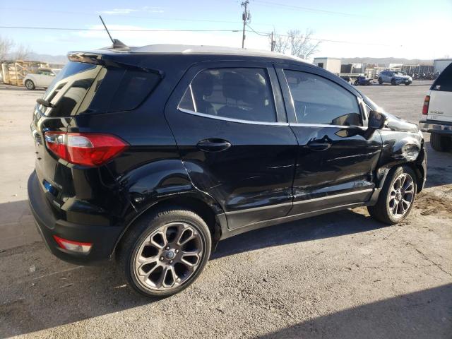 MAJ3P1VE1JC214701 - 2018 FORD ECOSPORT TITANIUM BLACK photo 3