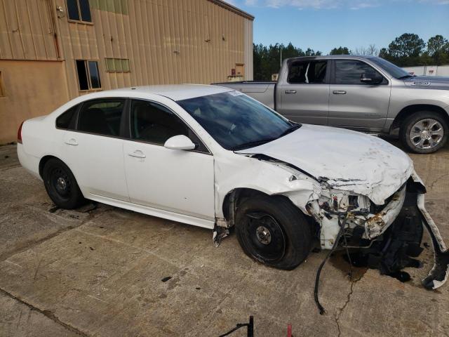 2G1WD5E36D1266611 - 2013 CHEVROLET IMPALA POLICE WHITE photo 4