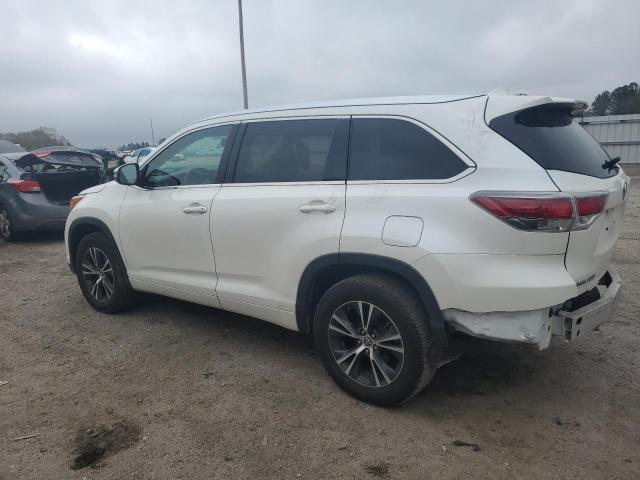 5TDKKRFH9GS122044 - 2016 TOYOTA HIGHLANDER XLE Ağ foto 2
