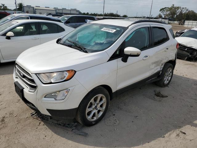 MAJ3P1TE9JC216876 - 2018 FORD ECOSPORT SE WHITE photo 1